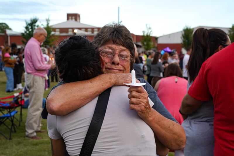 Apalachee High School shooting vigil