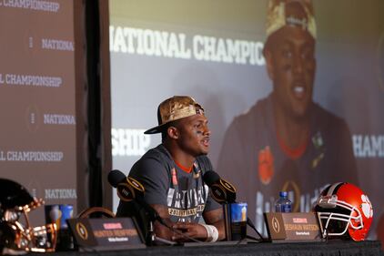 2017 CFP National Championship Clemson Tigers Alabama Crimson Tide