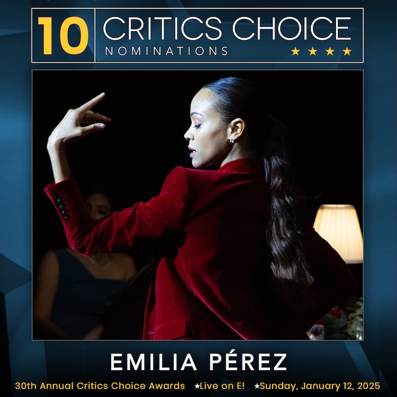 Critics Choice nominees