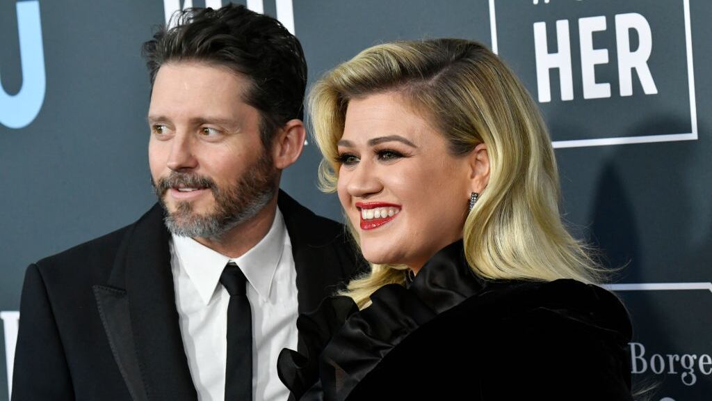 Brandon Blackstock and Kelly Clarkson.